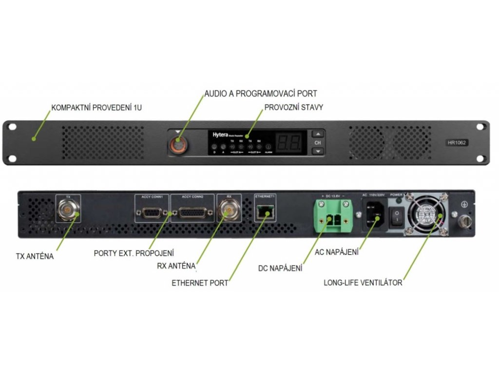 Digitálny prevádzač Hytera HR1065 UHF