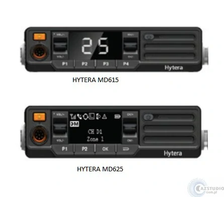 Profesionálna vozidlová vysielačka MD615BT-40-UHF