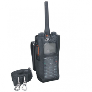 Kožené puzdro pre rádiostanice Hytera radov PD a PT
